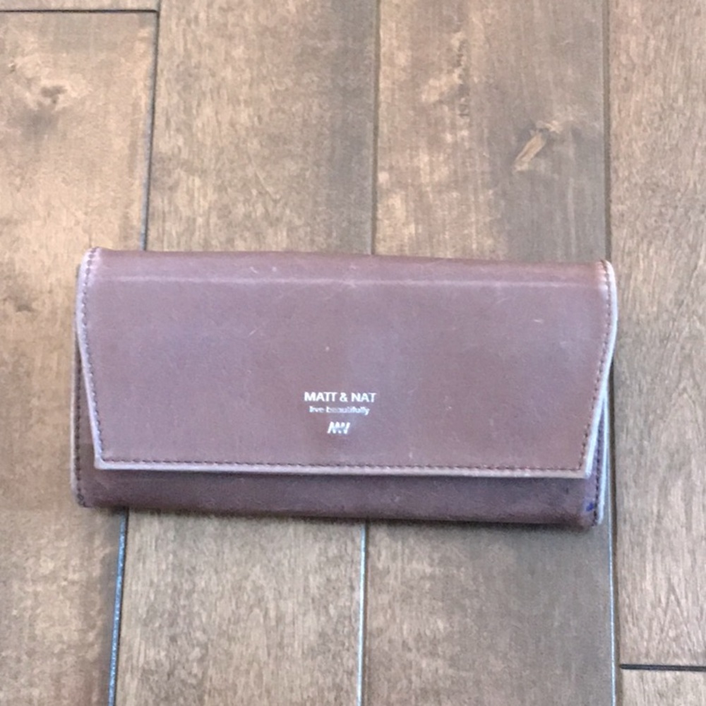 Matt & Nat Wallet- Burgundy